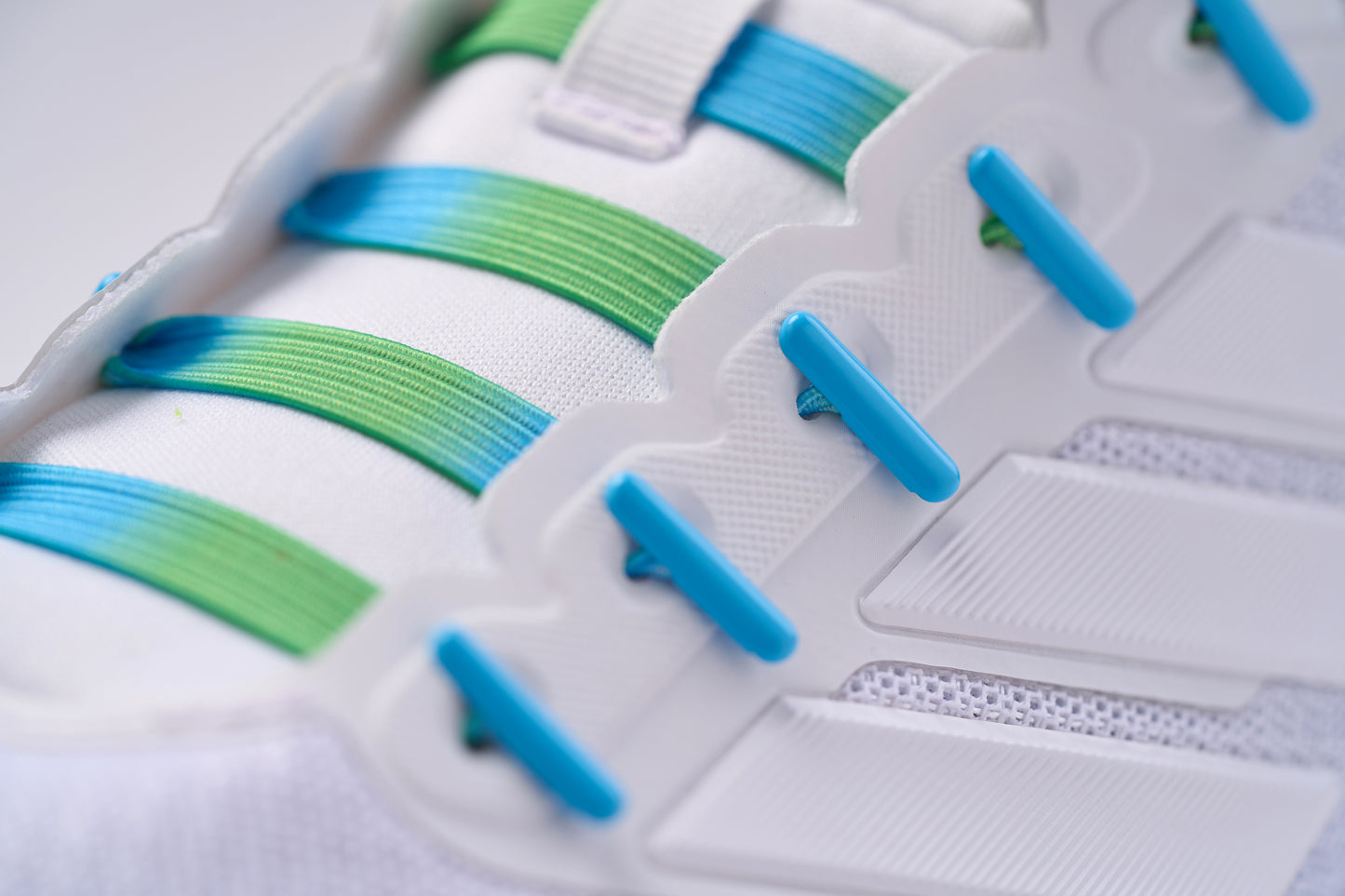 SUSPENSE ELASTIC LACES BLUE/GREEN