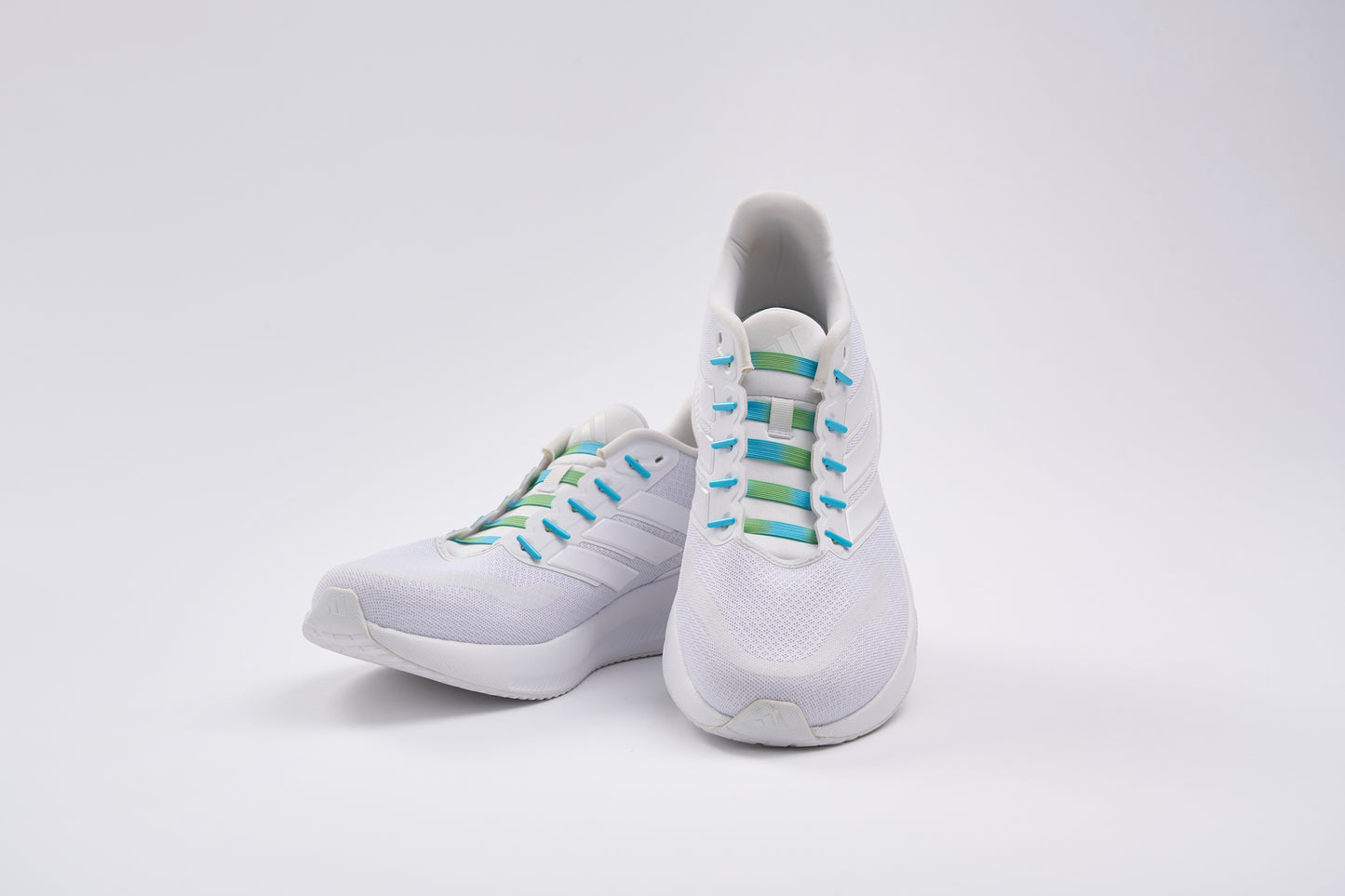 SUSPENSE ELASTIC LACES BLUE/GREEN