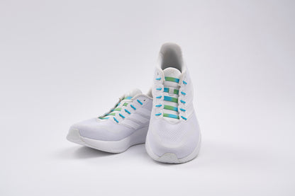SUSPENSE ELASTIC LACES BLUE/GREEN