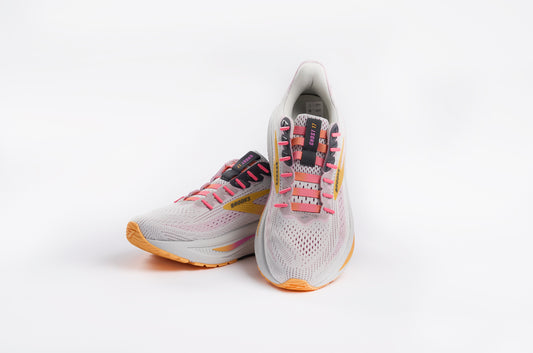 SUSPENSE ELASTIC LACES PINK/ORANGE GRADIENT